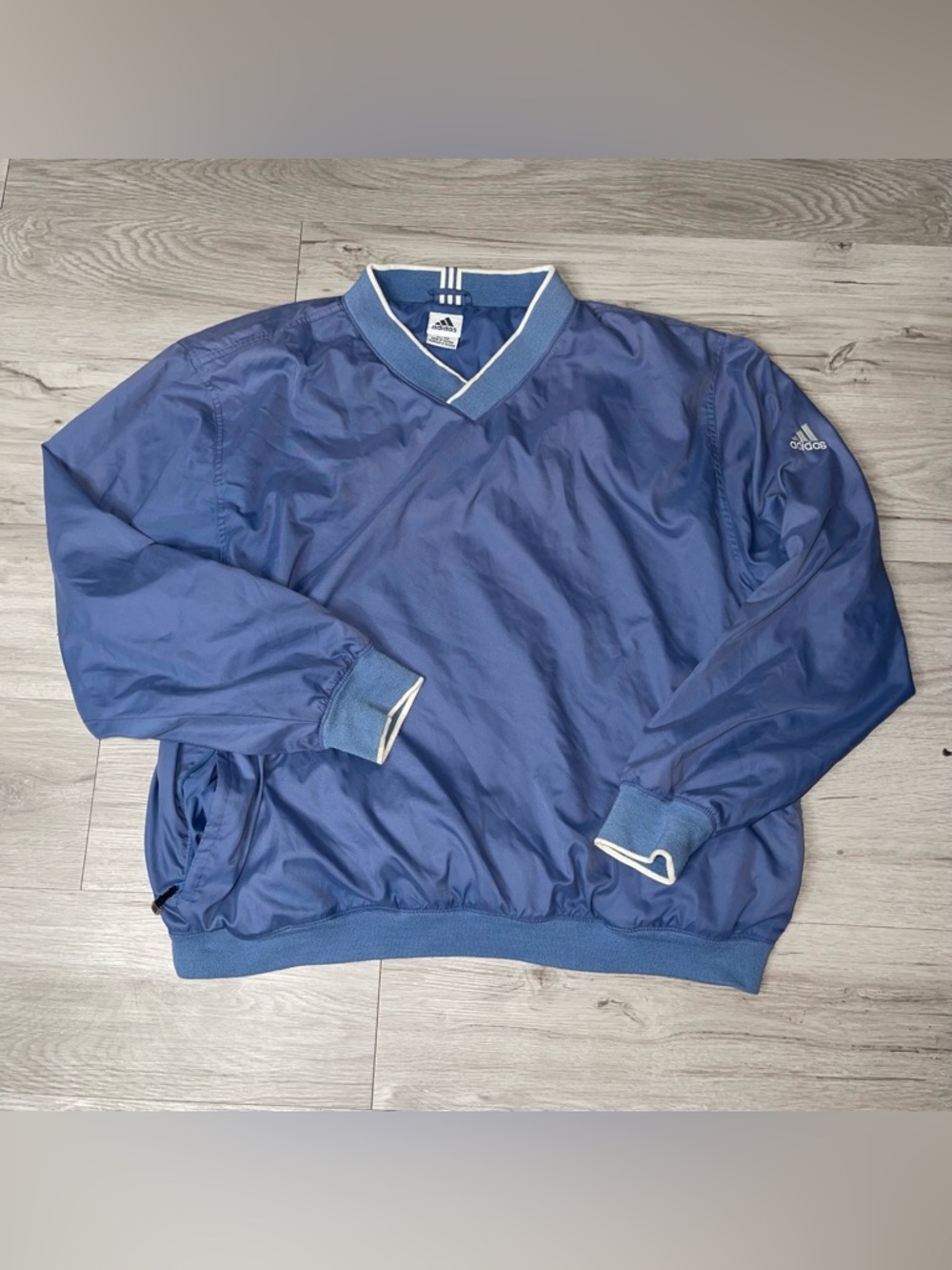 Vintage Adidas Windbreaker Jacket XL Golf Climashell Activewear 90’s Retro Y2K